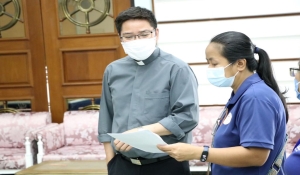 เตรียมความพร้อมของสถานที่ในการจัดงานการประชุมสัมมนาประจำปี2566 (25ก.ค.2566)