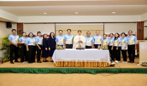 ขอบคุณคณะกรรมการฝ่ายจัดพิธีกรรมทางศาสนา การประชุมสัมมนาประจำปีการศึกษา 2568 .